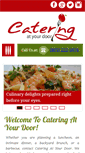 Mobile Screenshot of cateringatyourdoorca.com